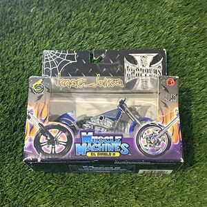 MUSCLE MACHINES 1/18 JESSE JAMES WEST COAST CHOPPERS EL DIABLO II # 71121